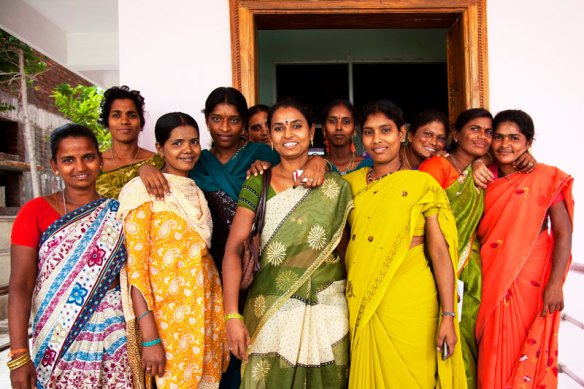 Community mobilisation and peer support can make a significant difference in the lives of female sex workers, helping to reduce the impact of criminalisation, social stigma and vulnerability to HIV. (Photo: Peter Caton for India HIV/AIDS Alliance)